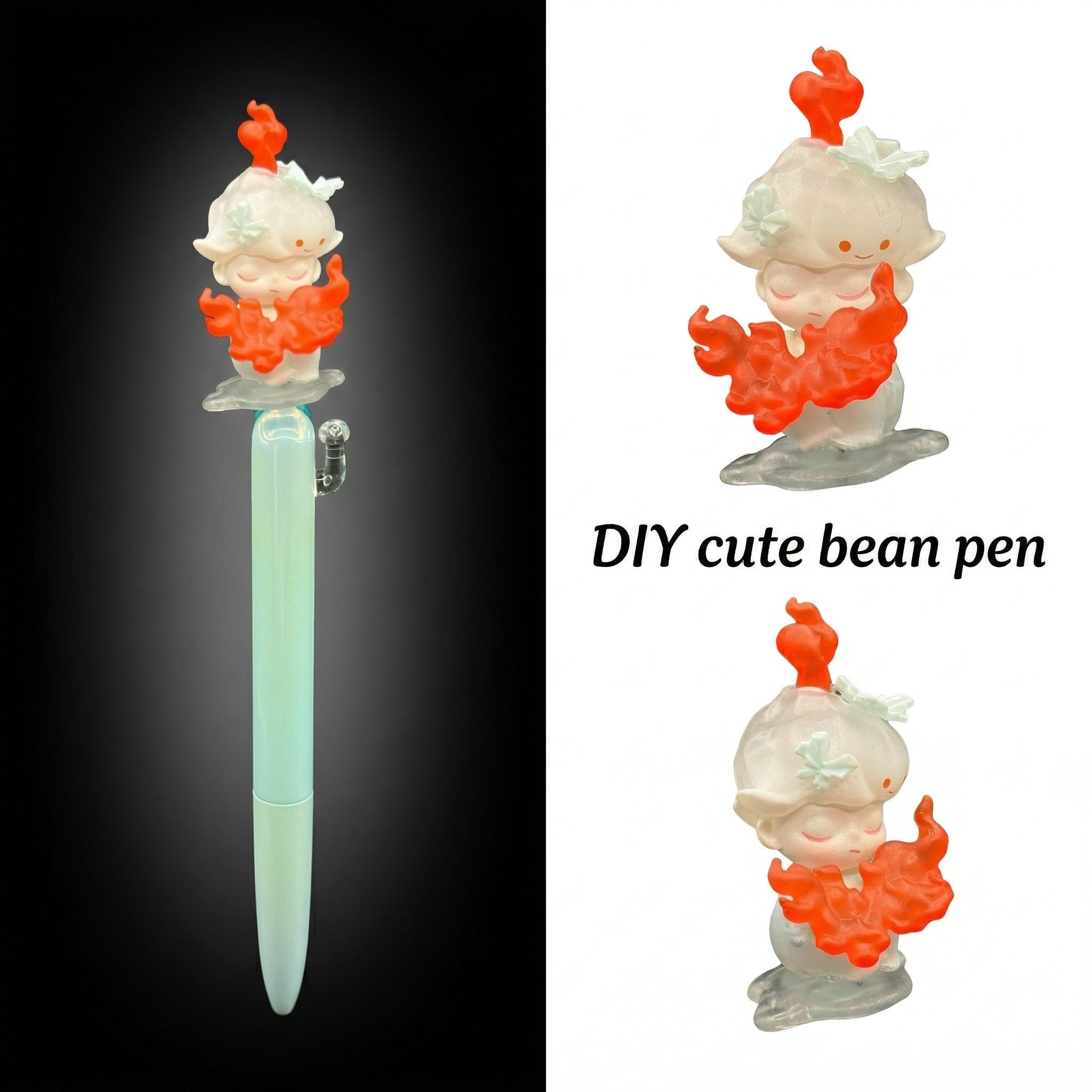 DIY Cute Bean Pen - set 1