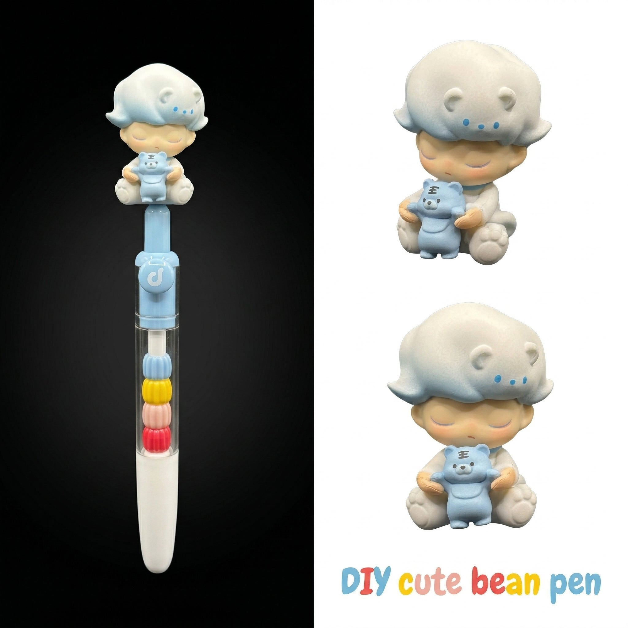DIY Cute Bean Pen - set 1