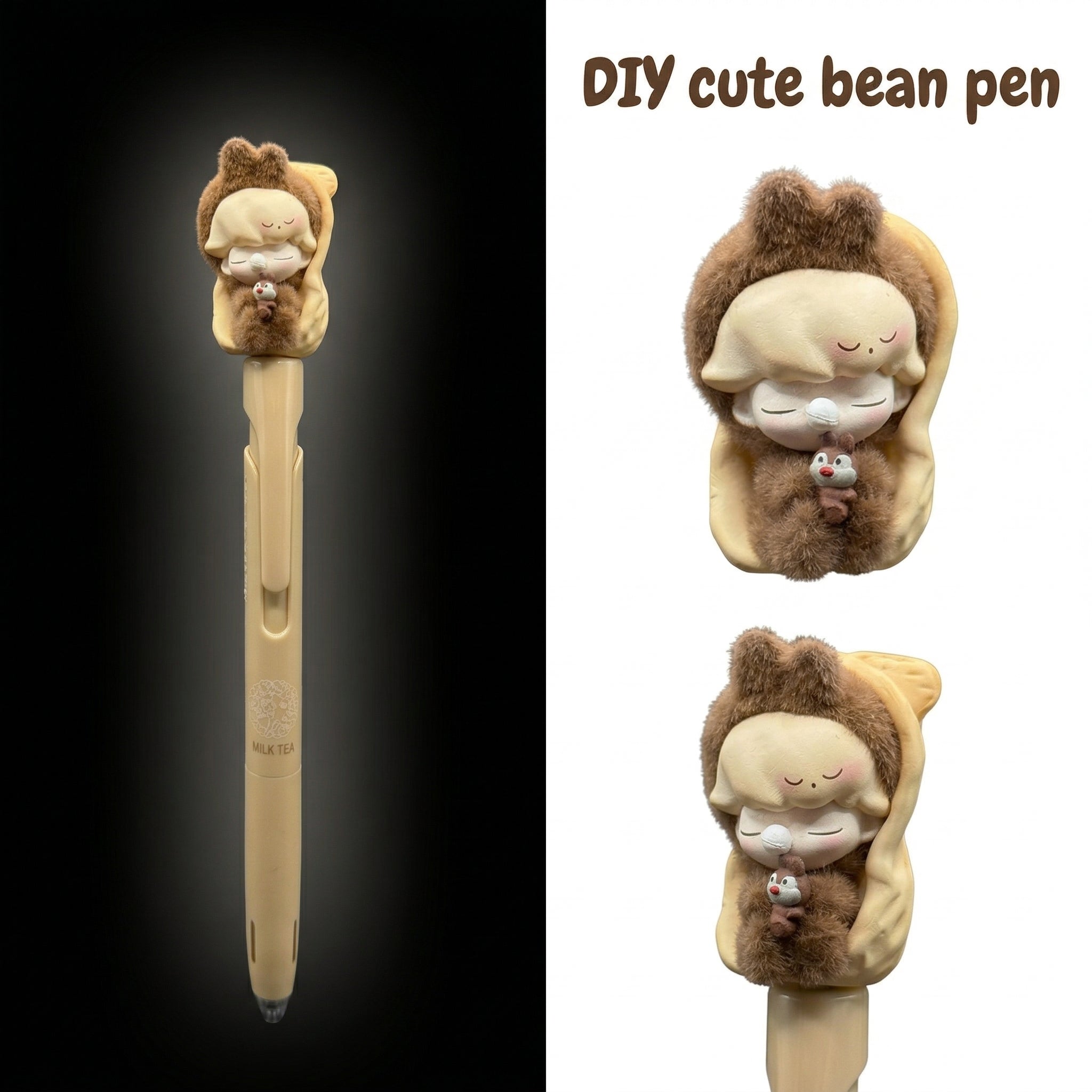 DIY Cute Bean Pen - set 1