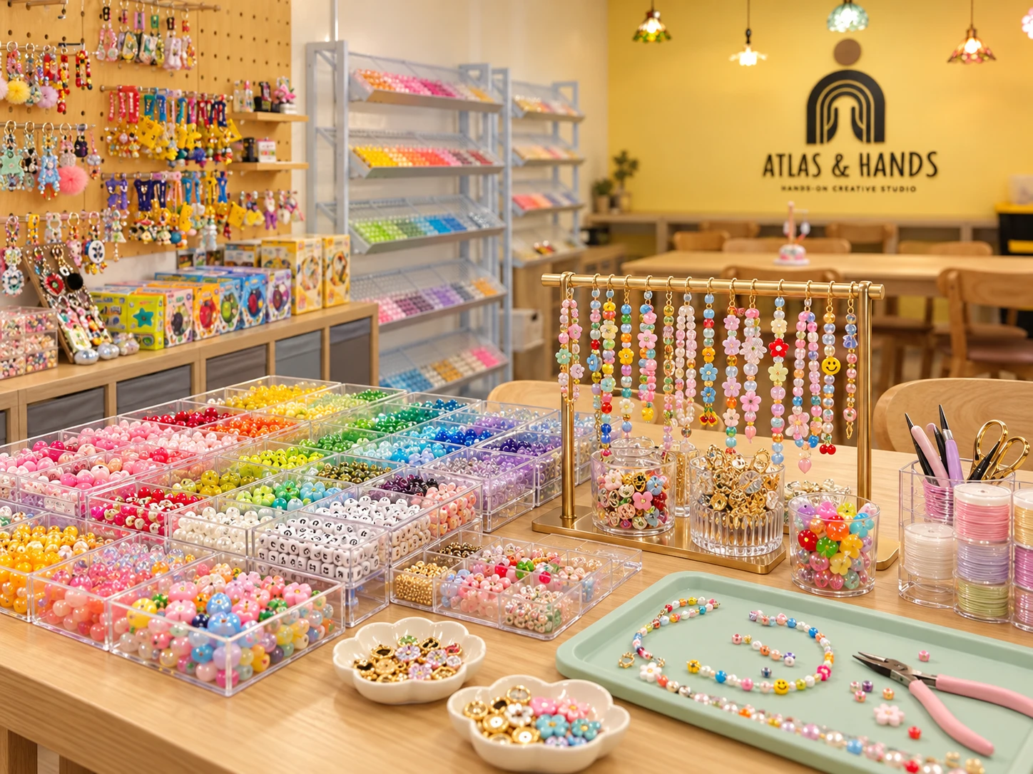 Beading bar